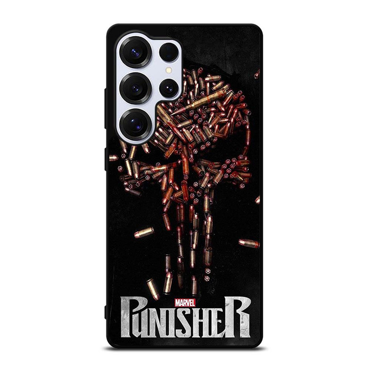 THE PUNISHER SKULL BULLET LOGO FRANK CASTLE MARVEL Samsung Galaxy S25 Ultra Case Cover