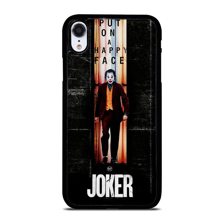 JOKER PUT ON A HAPPY FACE iPhone XR Case Cover