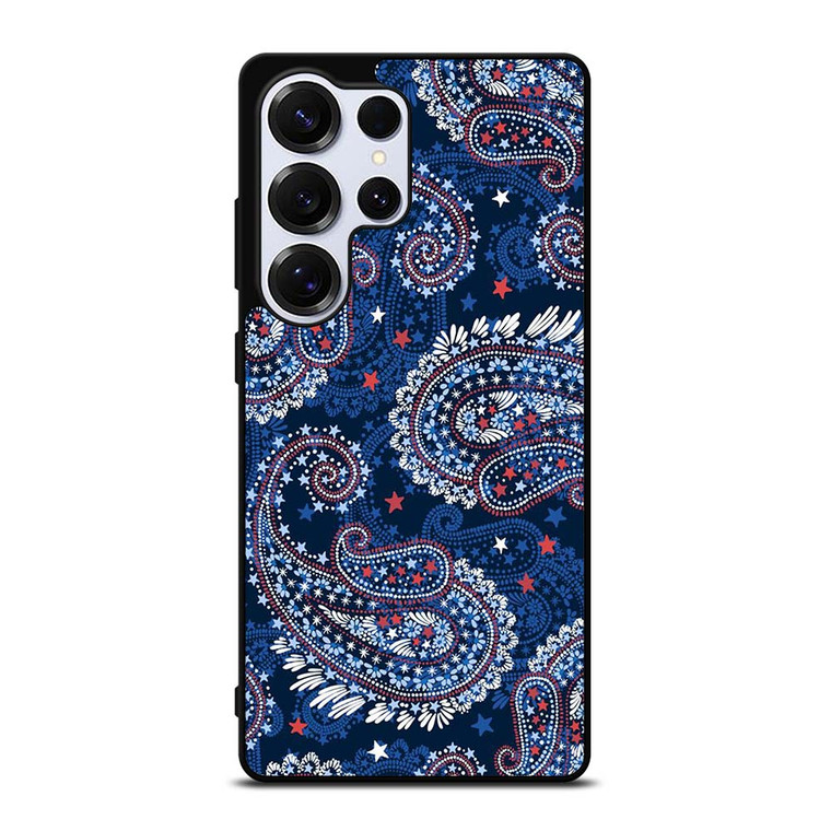 VERA BRADLEY BLUE PATTERN Samsung Galaxy S25 Ultra Case Cover
