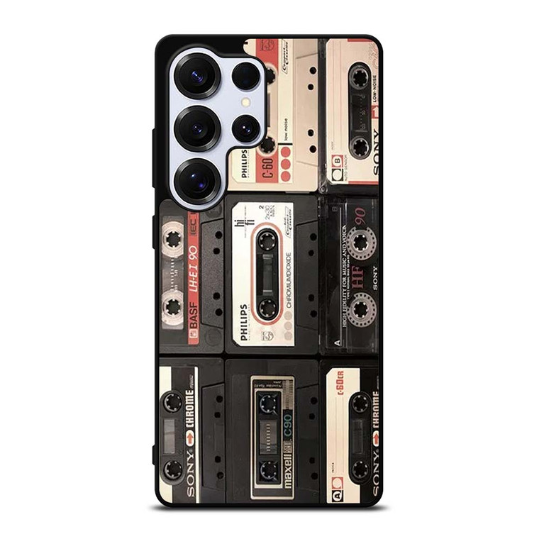 VINTAGE MIXTAPE COLLAGE Samsung Galaxy S25 Ultra Case Cover