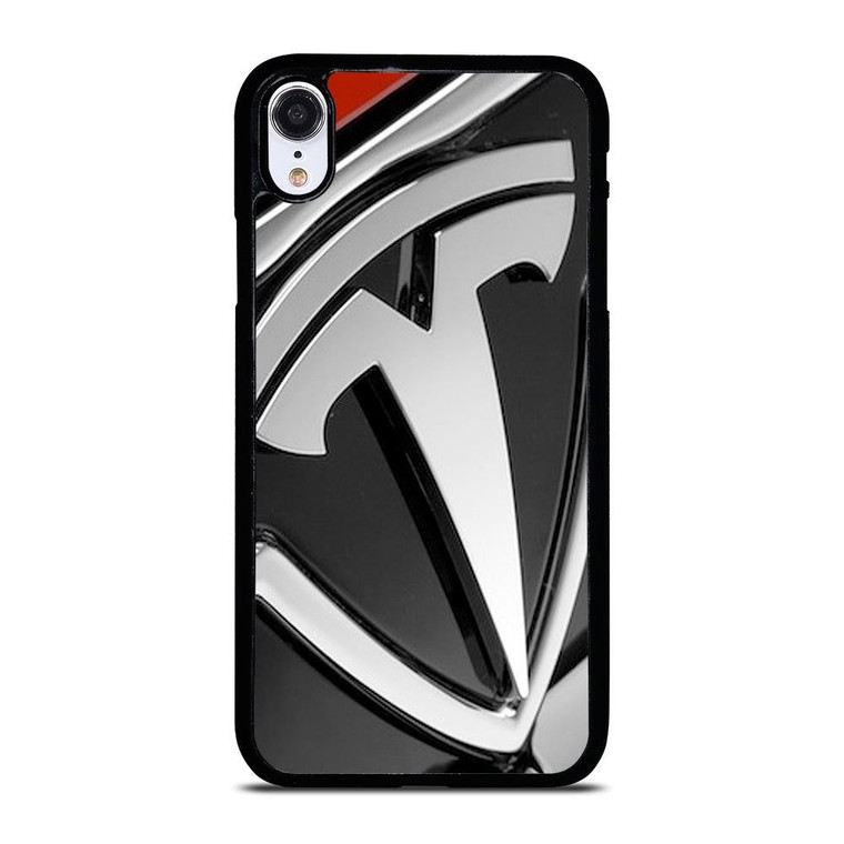 TESLA MOTOR EMBLEM LOGO iPhone XR Case Cover