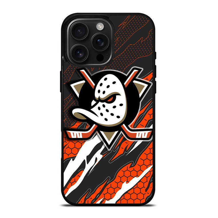 ANAHEIM DUCKS HOCKEY CLUB LOGO iPhone 16 Pro Max Case Cover ANAHEIM DUCKS HOCKEY CLUB LOGO iPhone 16 Pro Max Case Cover