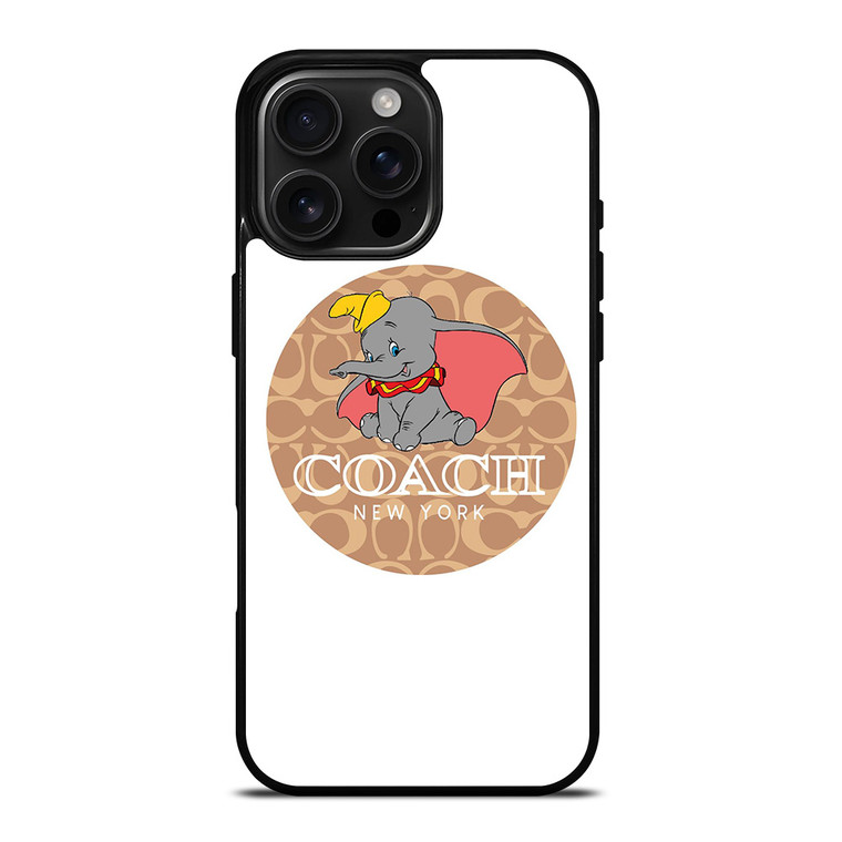 COACH NEW YORK DUMBO DISNEY iPhone 16 Pro Max Case Cover