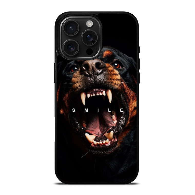 GIVENCHY ROTTWEILER DOG SMILE iPhone 16 Pro Max Case Cover GIVENCHY ROTTWEILER DOG SMILE iPhone 16 Pro Max Case Cover