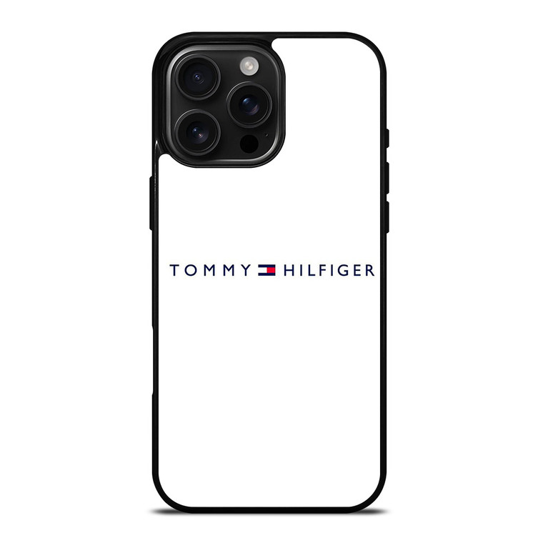LOGO TOMMY HILFIGER iPhone 16 Pro Max Case Cover