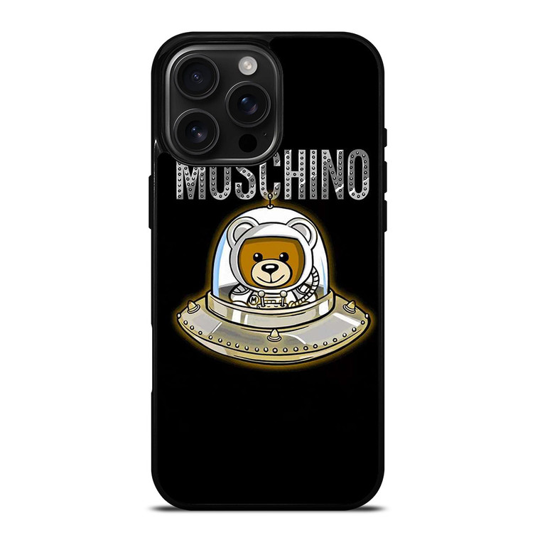 MOSCHINO BEAR UFO iPhone 16 Pro Max Case Cover
