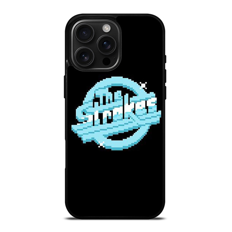 THE STROKES BAND PIXEL LOGO iPhone 16 Pro Max Case Cover