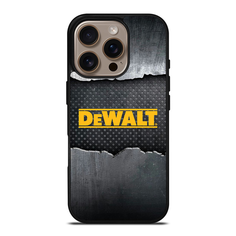 DEWALT TOOLS METAL LOGO iPhone 16 Pro Case Cover