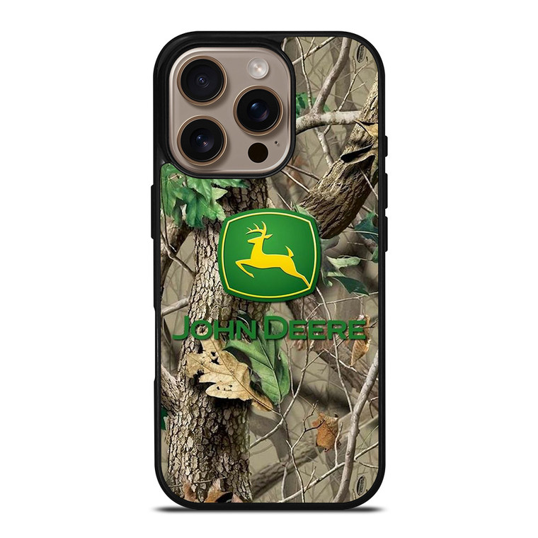 JOHN DEERE TRACTOR LOGO CAMO ICON iPhone 16 Pro Case Cover JOHN DEERE TRACTOR LOGO CAMO ICON iPhone 16 Pro Case Cover