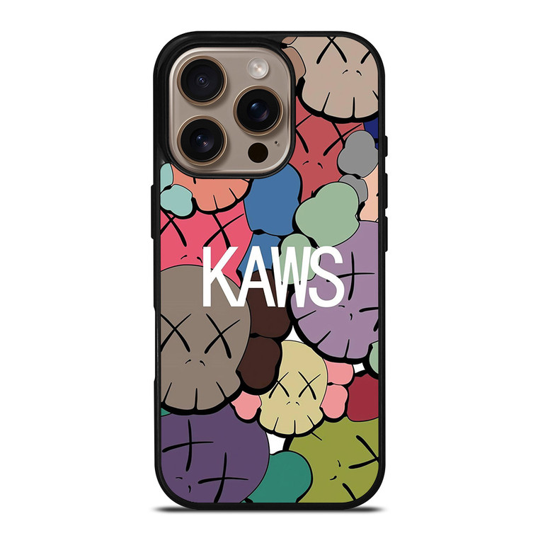 KAWS ICONS iPhone 16 Pro Case Cover