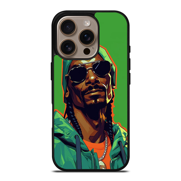 SNOOP DOG RAPPER ART iPhone 16 Pro Case Cover