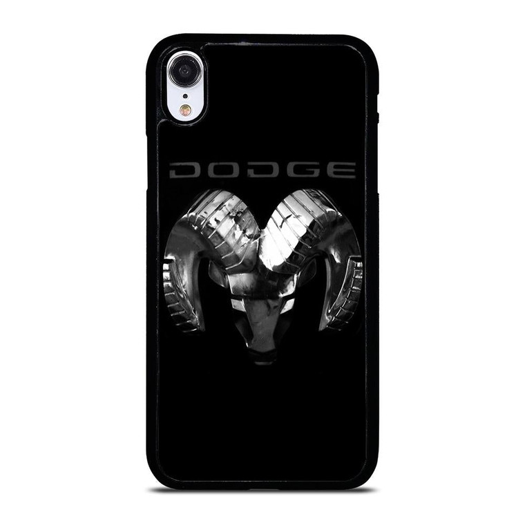 DODGE RAM BLACK LOGO iPhone XR Case Cover