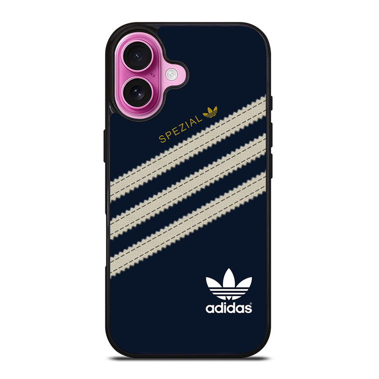 ADIDAS SHOES STRIPE LOGO SPEZIAL iPhone 16 Plus Case Cover