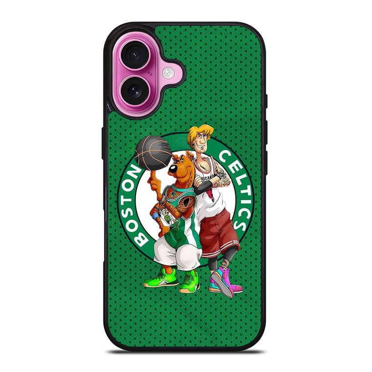 BOSTON CELTICS LOGO SCOOBY DOO iPhone 16 Plus Case Cover