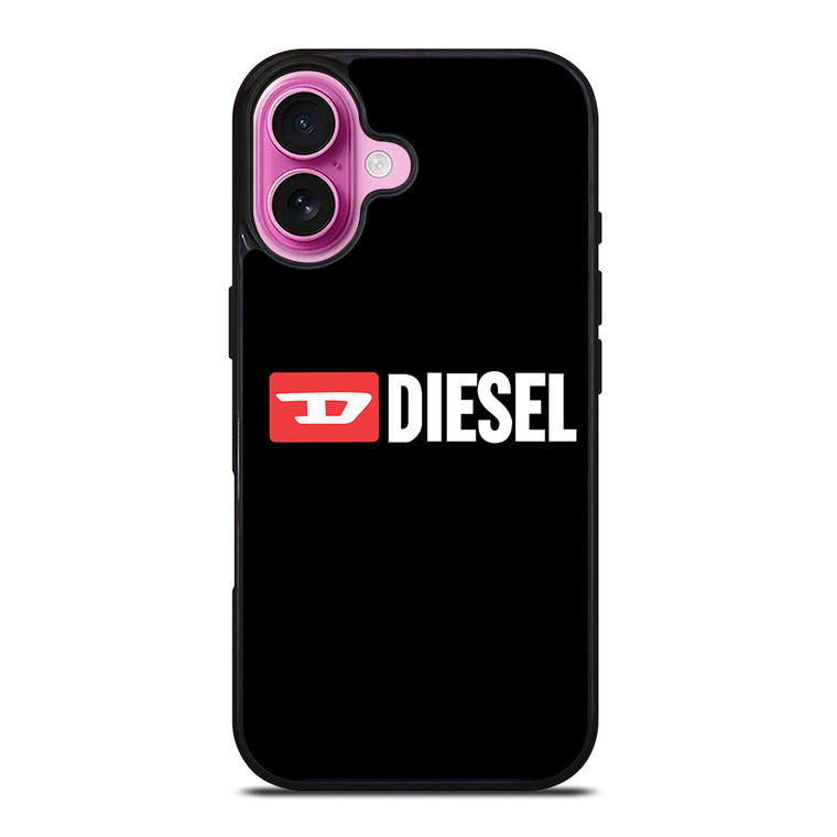 DIESEL CLOTHING LOGO iPhone 16 Plus Case Cover