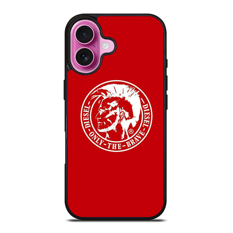 DIESEL CLOTHING ONLY THE BRAVE iPhone 16 Plus Case Cover DIESEL CLOTHING ONLY THE BRAVE iPhone 16 Plus Case Cover