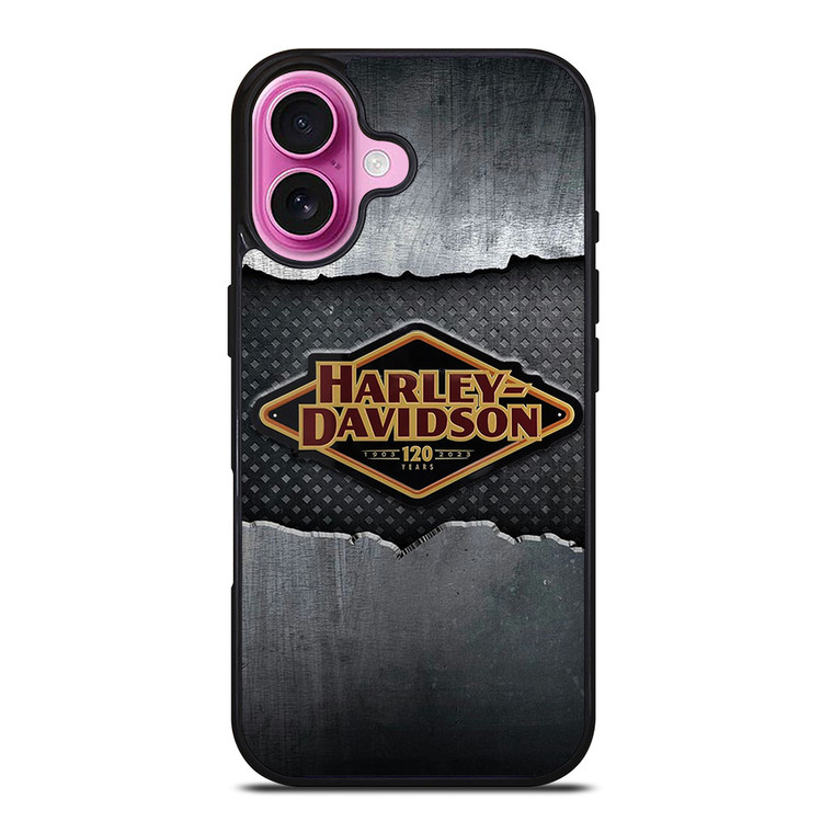 HARLEY DAVIDSON LOGO 120 YEARS iPhone 16 Plus Case Cover