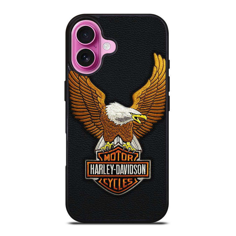 HARLEY DAVIDSON MOTORCYCLE BADGE LOGO iPhone 16 Plus Case Cover