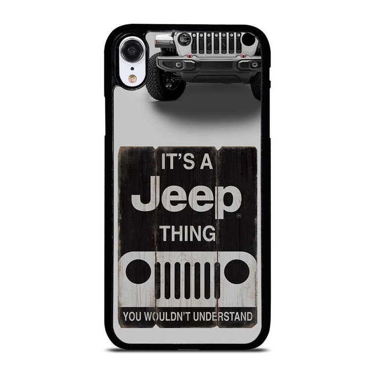 IT'S A JEEP THING iPhone XR Case Cover