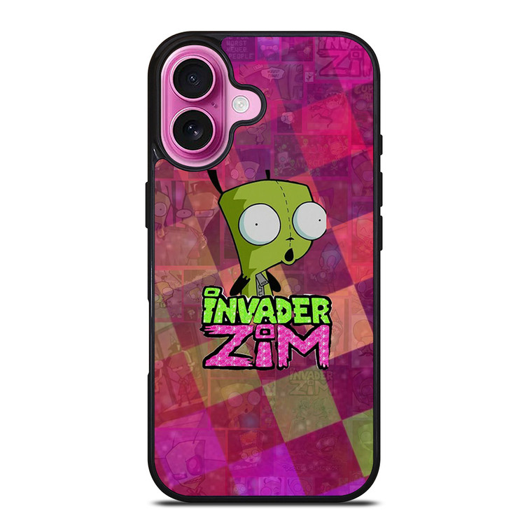 INVADER ZIM CARTOON SERIES iPhone 16 Plus Case Cover