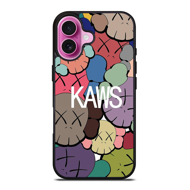 KAWS ICONS iPhone 16 Plus Case Cover