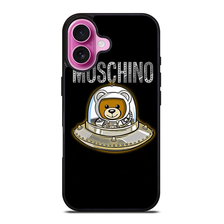 MOSCHINO BEAR UFO iPhone 16 Plus Case Cover