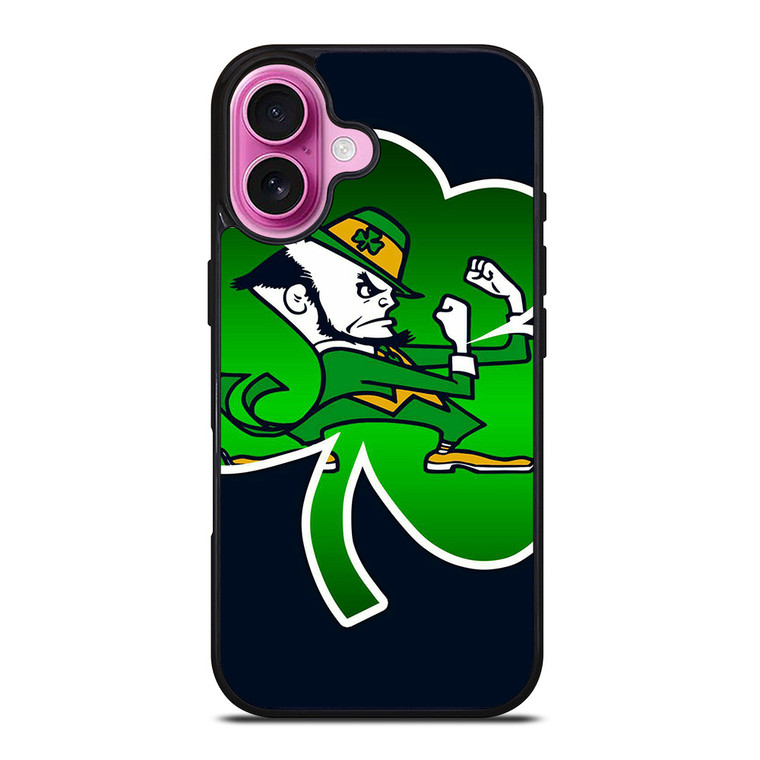 NOTRE DAME FIGHTING IRISH ICON LOGO iPhone 16 Plus Case Cover