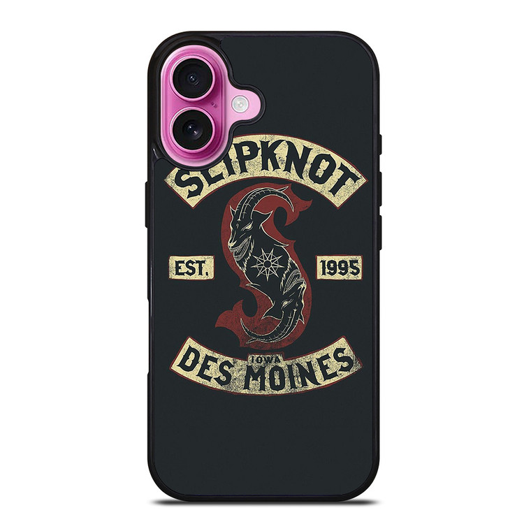 SLIPKNOT DES MOINES SINCE 1995 iPhone 16 Plus Case Cover