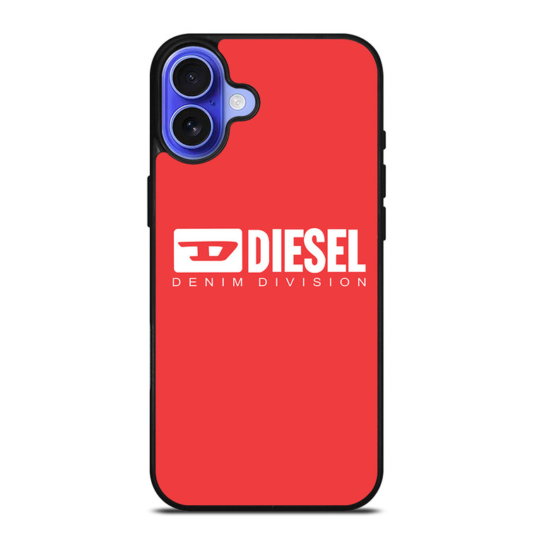 DIESEL LOGO DENIM DIVISION iPhone 16 Case Cover