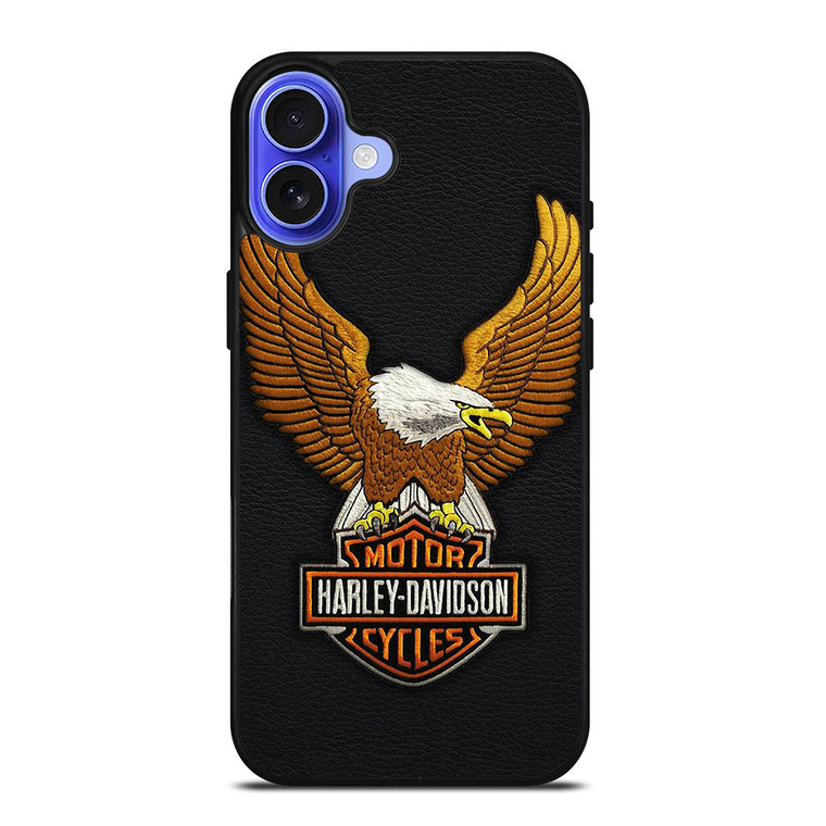 HARLEY DAVIDSON MOTORCYCLE BADGE LOGO iPhone 16 Case Cover