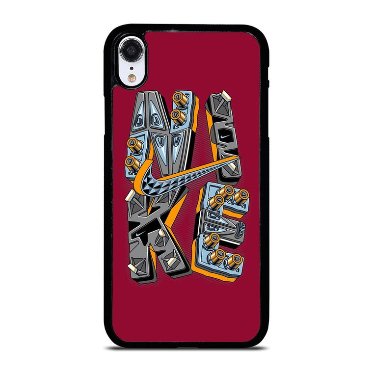NIKE SOLES LOGO ART iPhone XR Case Cover