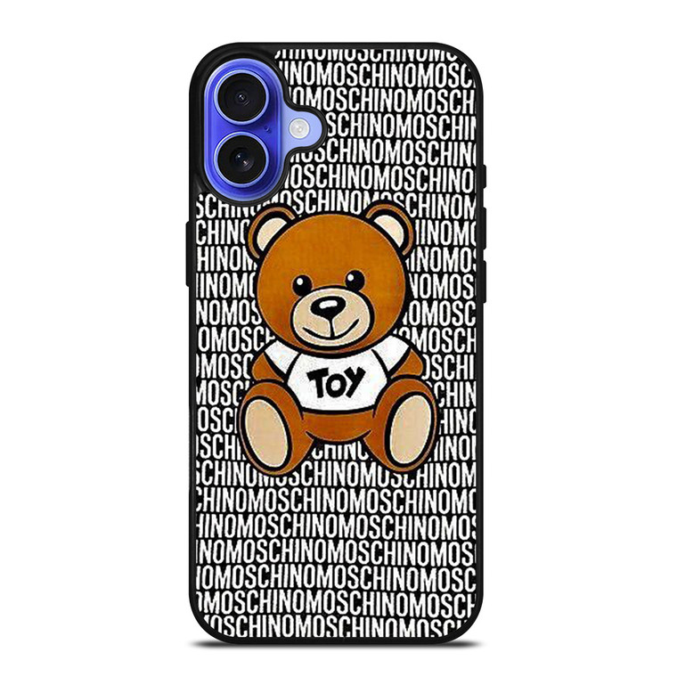 MOSCHINO BEAR TOY iPhone 16 Case Cover