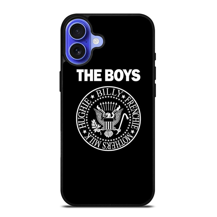 THE BOYS SUPERHEROES LOGO iPhone 16 Case Cover