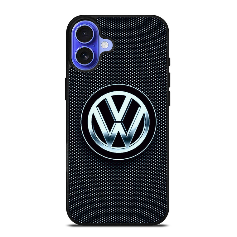 VW VOLKSWAGEN CAR LOGO iPhone 16 Case Cover VW VOLKSWAGEN CAR LOGO iPhone 16 Case Cover