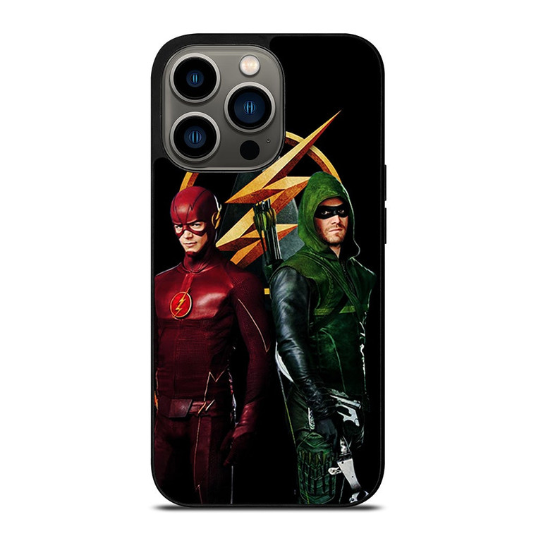 THE FLASH VS GREEN ARROW DC iPhone 13 Pro Case Cover