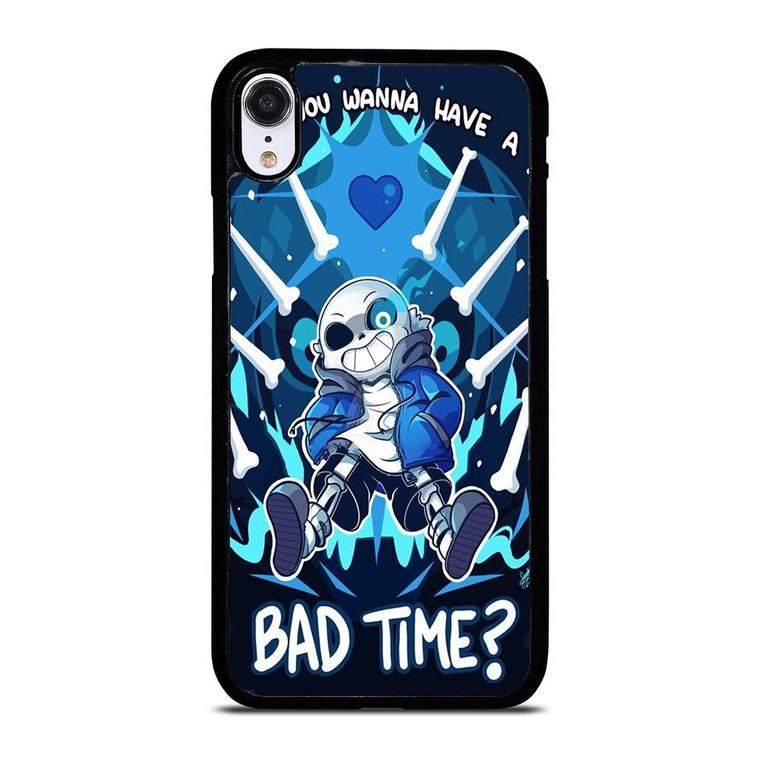 SANS UNDERTALE  BAD TIME 2 iPhone XR Case Cover