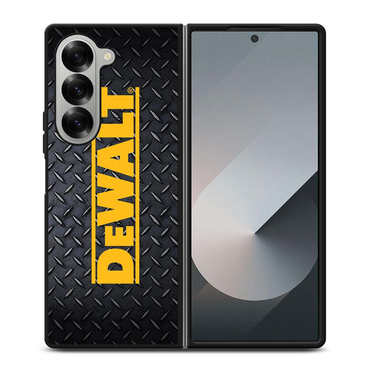 DEWALT TOOLS LOGO METAL Samsung Galaxy Z Fold 6 Case Cover