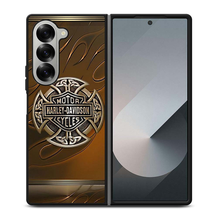 HARLEY DAVIDSON BADGE LOGO Samsung Galaxy Z Fold 6 Case Cover