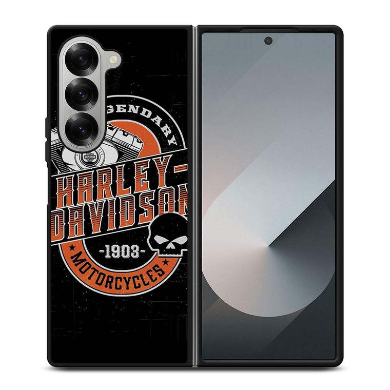 HARLEY DAVIDSON MOTORCYCLE LEGENDARY Samsung Galaxy Z Fold 6 Case Cover