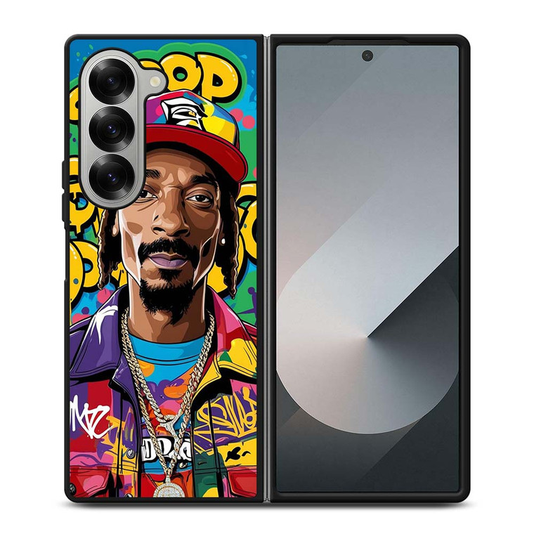 SNOOP DOGG ART RAPPER Samsung Galaxy Z Fold 6 Case Cover