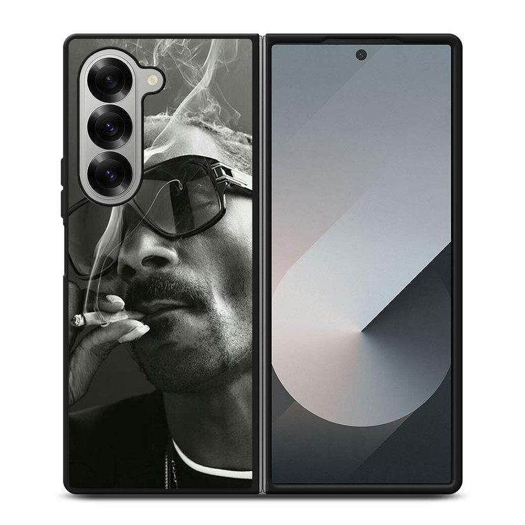 SNOOP DOGG RAPPER SMOKING Samsung Galaxy Z Fold 6 Case Cover