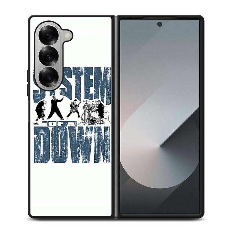 SYSTEM OF A DOWN BAND Samsung Galaxy Z Fold 6 Case Cover