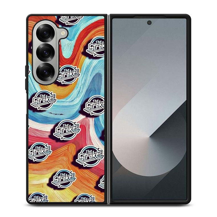 THE STROKES BAND LOGOS Samsung Galaxy Z Fold 6 Case Cover