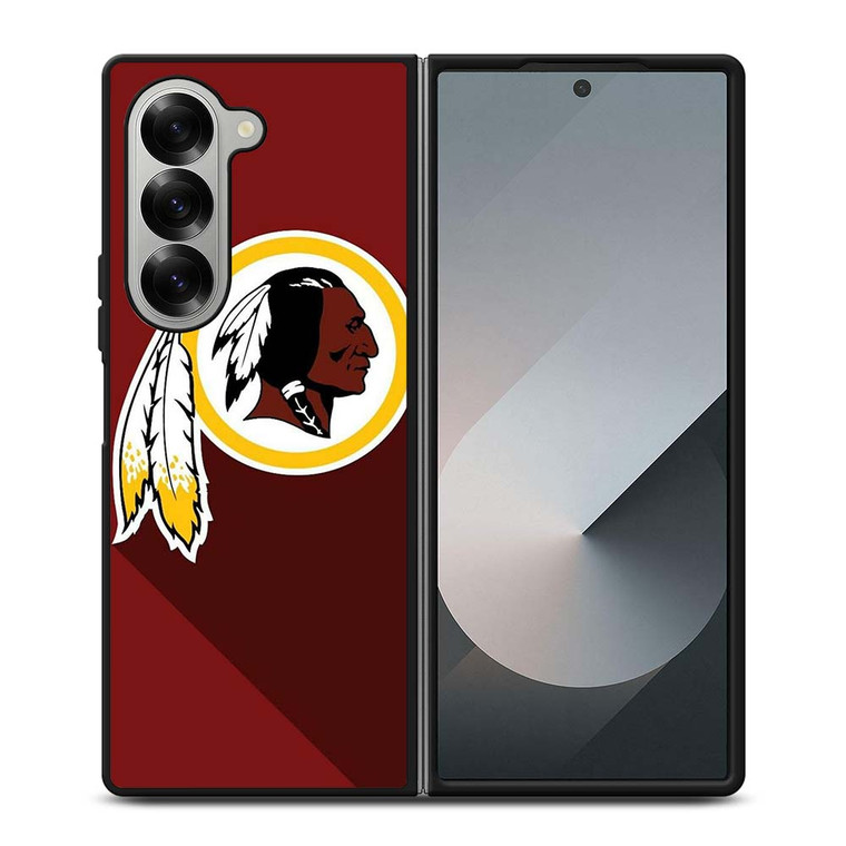 WASHINGTON REDSKINS SIMPLE LOGO Samsung Galaxy Z Fold 6 Case Cover