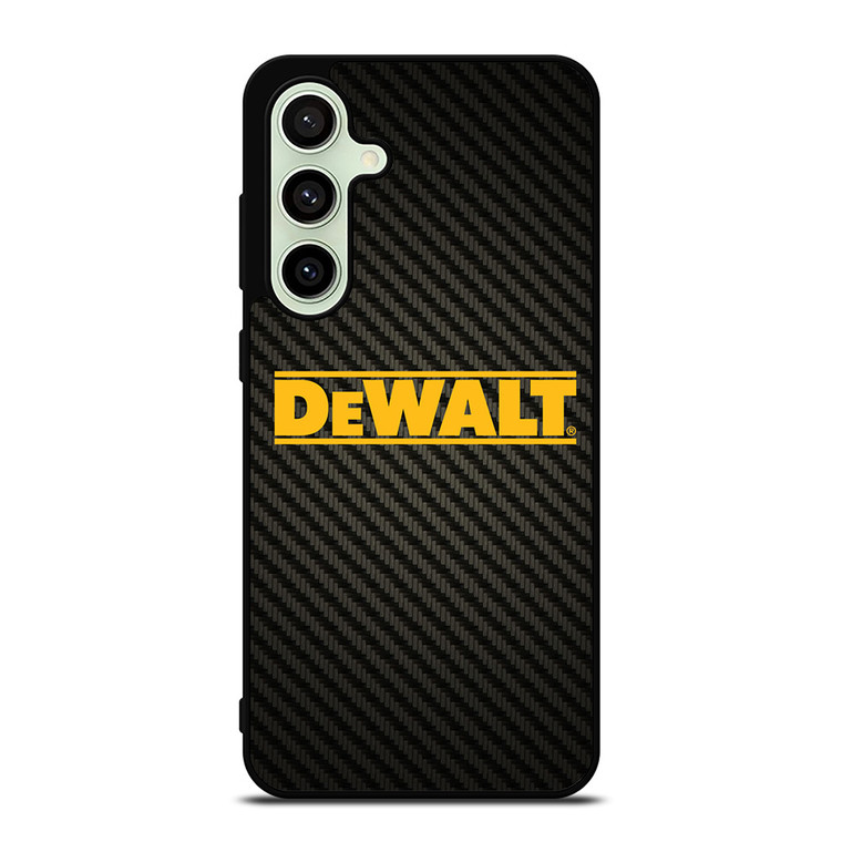 DEWALT TOOLS LOGO CARBON Samsung Galaxy S24 FE Case Cover