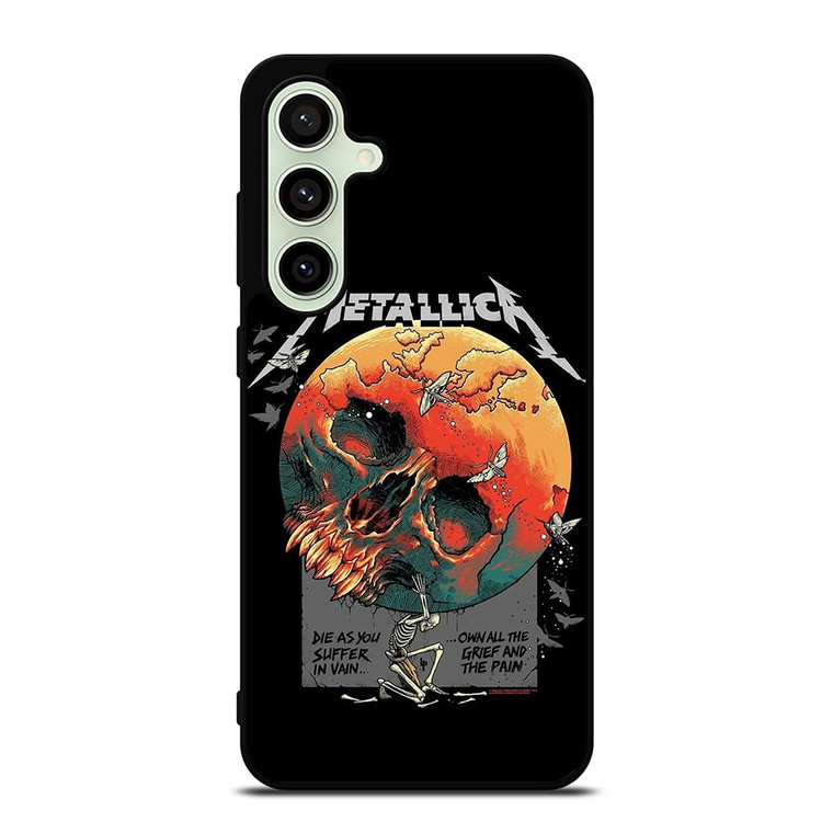 METALLICA BAND ICON SKULL Samsung Galaxy S24 FE Case Cover