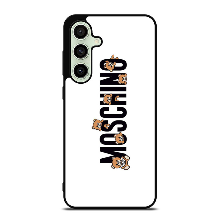 MOSCHINO BEAR LOGO Samsung Galaxy S24 FE Case Cover MOSCHINO BEAR LOGO Samsung Galaxy S24 FE Case Cover