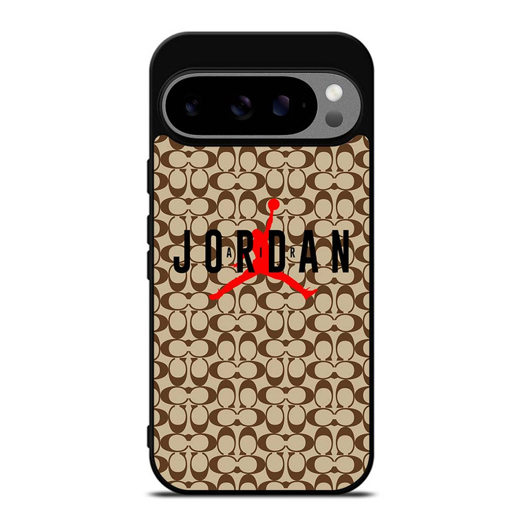 COACH NEW YORK AIR JORDAN BROWN Google Pixel 9 Pro XL Case Cover COACH NEW YORK AIR JORDAN BROWN Google Pixel 9 Pro XL Case Cover