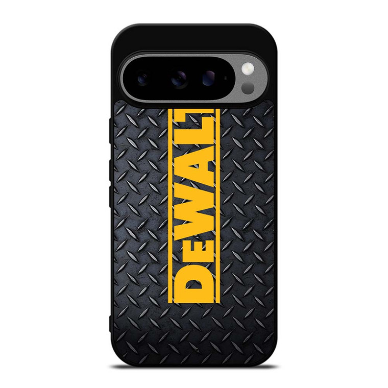DEWALT TOOLS LOGO METAL Google Pixel 9 Pro XL Case Cover DEWALT TOOLS LOGO METAL Google Pixel 9 Pro XL Case Cover