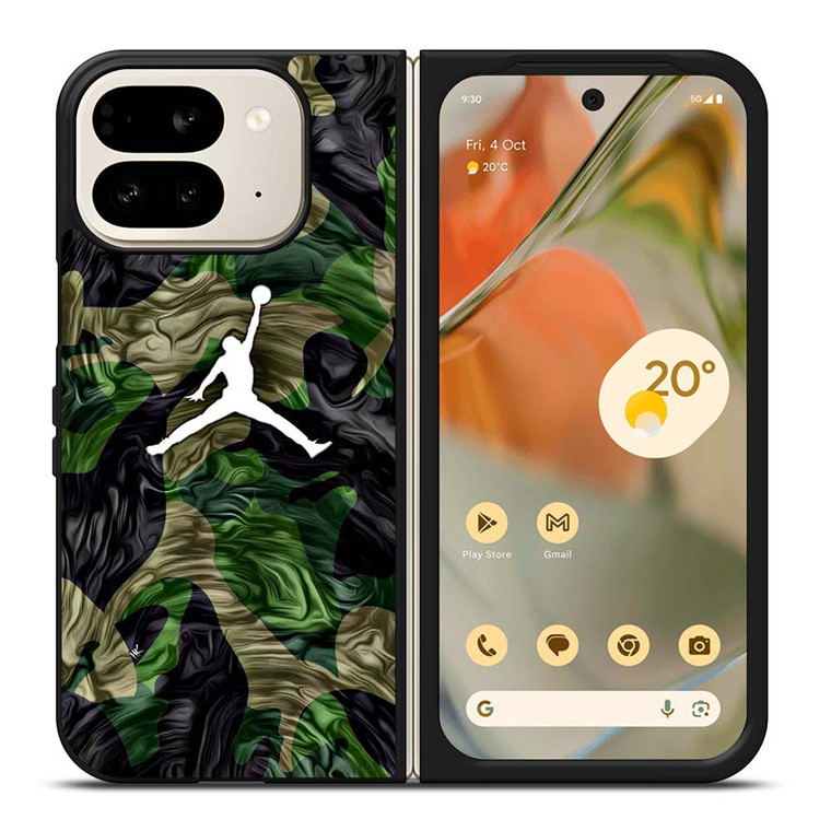 AIR JORDAN LOGO CAMO Google Pixel 9 Pro Fold Case Cover